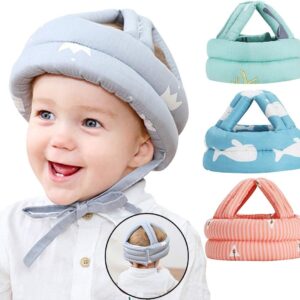 Baby Head Protector Crawling – Baby Safety Helmet & amp Walking Helmet (Random Color/Design)