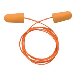 Foam Ear Plug for travel Anti Noise Reduction Removable Corded Soft Earplugs For Sleeping Hearing Ear Protection Earmuffs Noise Prevention For Airplane Travel (Pack Of 5)