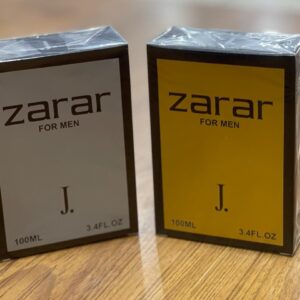 J. PERFUME ZARAR BY JUNAID JAMSHED GOLD & Silver EDITION (Pack of 2)