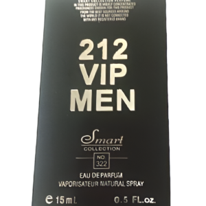 Smart collection 15 ml tester pack for Men No.212 Vip | Long Lasting Perfume Fragrance