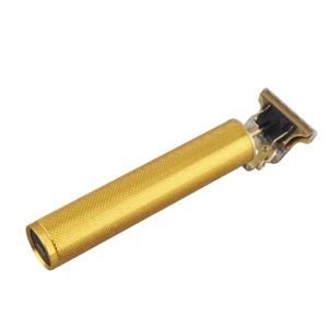 ( T9 Metal Trimmer) Professional T9 Vintage Trimmer For Men (rechargeable) golden color