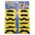 moustache 12 in one packet (for kids)