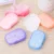 Travel Soap Outdoor Portable Mini Paper Soap Paper Washing Hand Bath (Random Color)