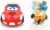 Cartoon Mini Racing Transforming Car To Robot And Robot To Car Toy For Kids | Bright Color, Friction Powered Push And Go Toys For Boys And Girls | Sturdy And Durable Pull Back Cars (Random Colors)